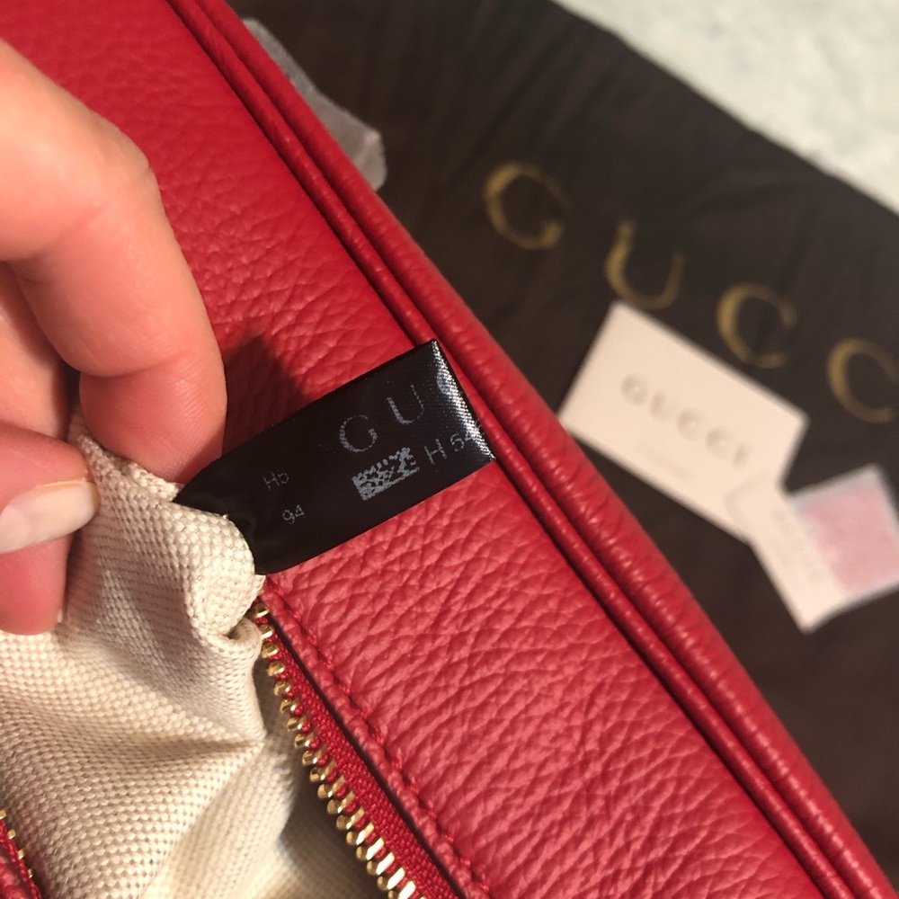 ✅Sold Out!✅Authentic Gucci Soho Leather - Picture 8 of 8